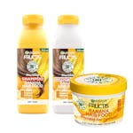 Garnier Fructis Hair Food Banana Shampoo, Conditioner &amp; Mask 2 x 350 ml + 400 ml