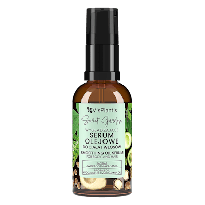 Vis Plantis Smoothing Oil Serum For Body And Hair, Baobab, Avocado, Macadamia 30 ml