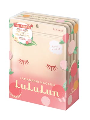 LuLuLun Premium Sheet Mask Yamanashi Peach 5 x 7 stk