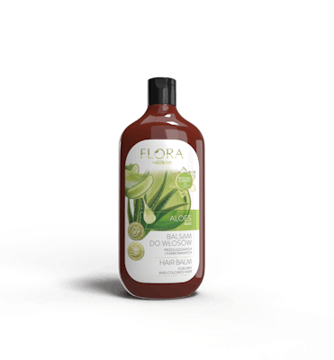 Flora Hair Balm For Dry And Colored Hair Aloe 500 ml