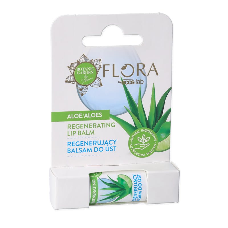 Flora Lip Balm Regenerating Aloe 3,8 g