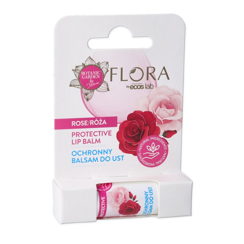 Flora Lip Balm Protective Rose 3,8 g