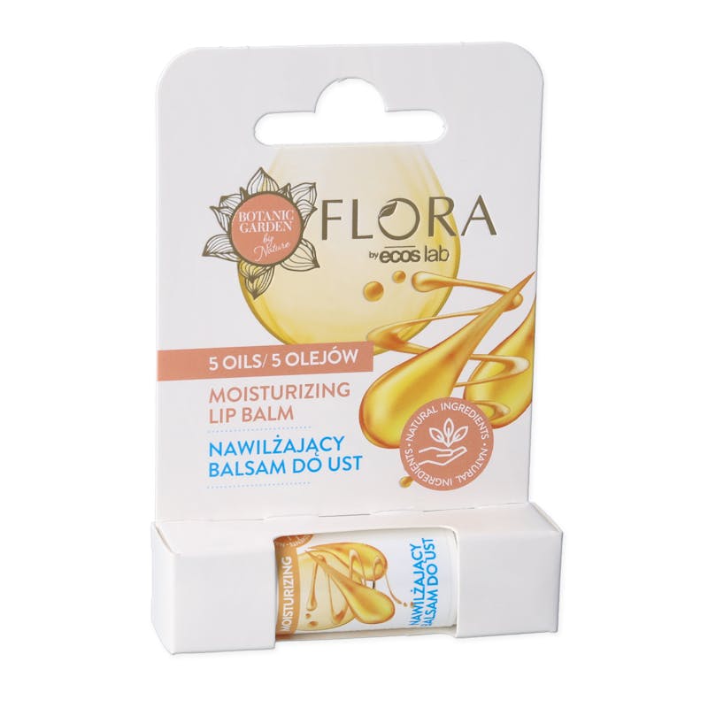 Flora Lip Balm Moisturizing 5 Oils 3,8 g