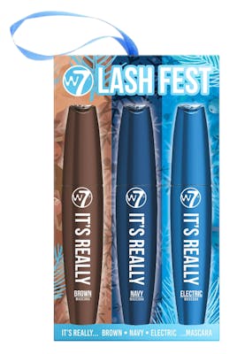 W7 Lash Fest Mascara Gift Set 3 kpl