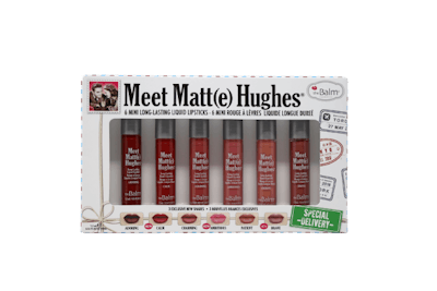 The Balm Meet Matte Hughes Mini Kit Special 6 st