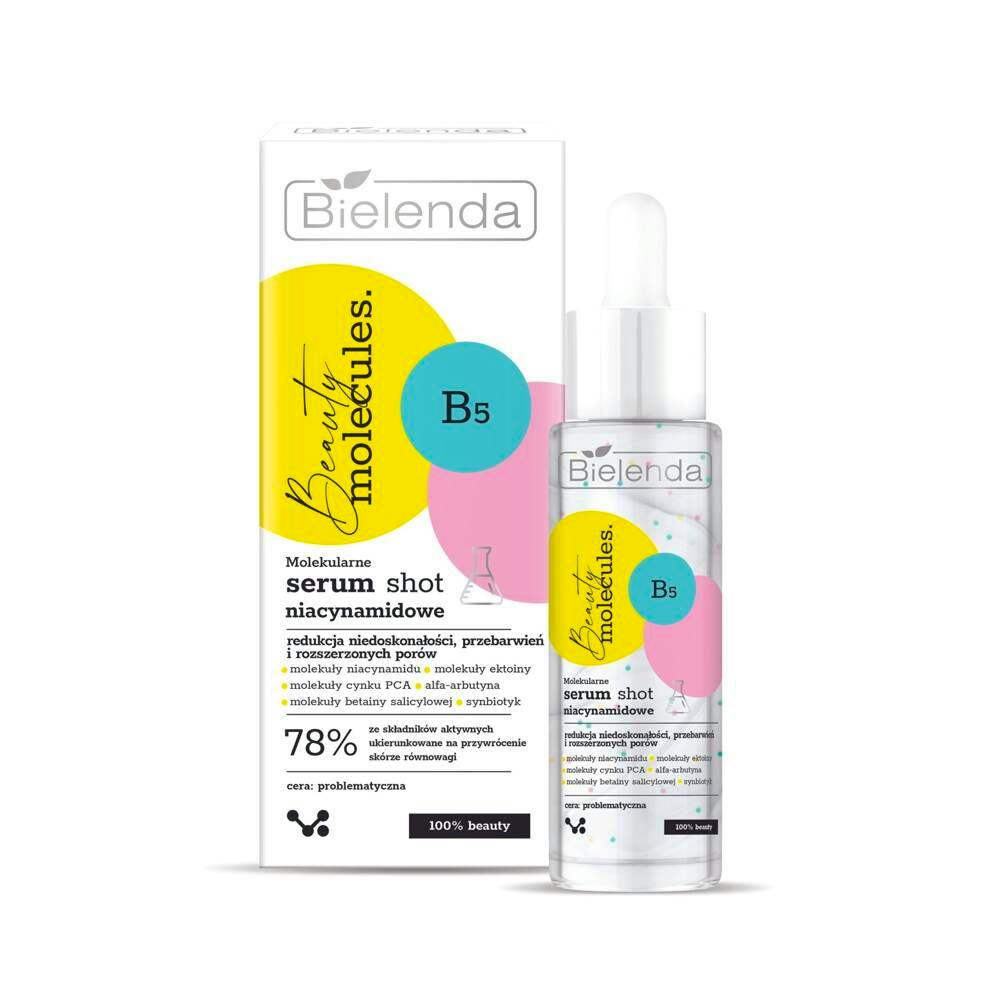 Bielenda Beauty Molecules Molekularne Niacynamidowe Serum Shot 30 g