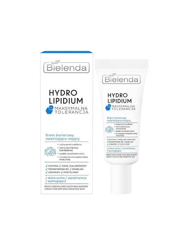 Bielenda Hydro Lipidium Maximum Tolerance Moisturizing And Soothing Barrier Cream 50 ml