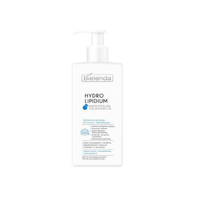 Bielenda Hydro Lipidium Maximum Tolerance Delicate Emulsion For Washing And Makeup Removal 300 ml
