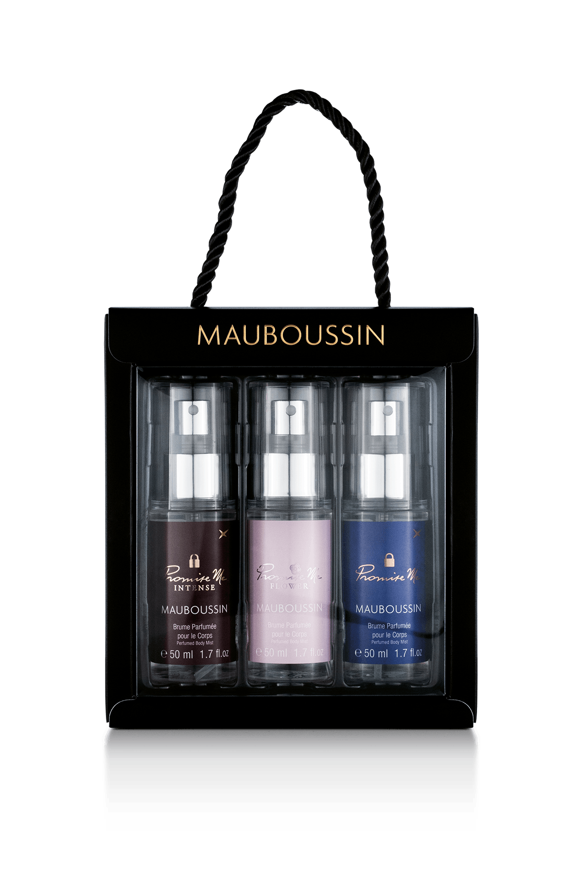 Mauboussin Body Mist Promise Me Range 3 x 50 ml