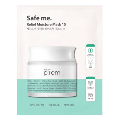 Make P:rem Safe Me. Relief Moisture Mask 15 29 ml