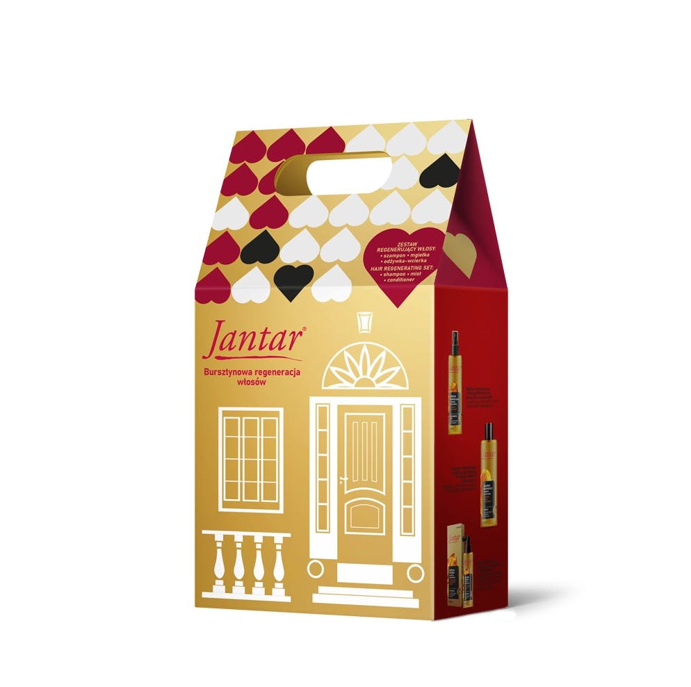 Jantar Gift Set For Damaged Hair 300 ml + 100 ml + 200 ml