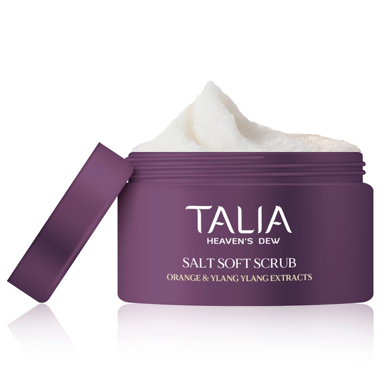Talia Heaven&#039;s Dew Salt Soft Scrub Natural Citrus Zest 300 ml