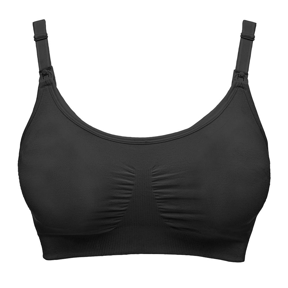 Medela 3-In-1 Nursing & Pumping Bra Black Size M 1 st