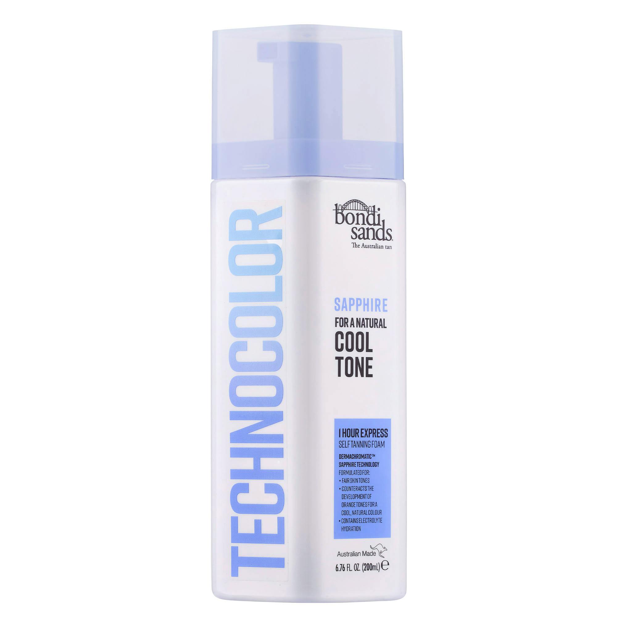 Bondi Sands Technocolor 1 Hour Express Self Tanning Foam Sapphire 200 ml
