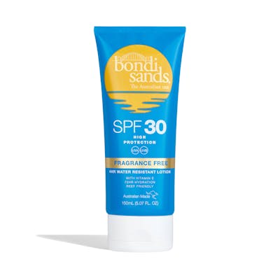 Bondi Sands Sunscreen Lotion SPF30 Fragrance Free 150 ml