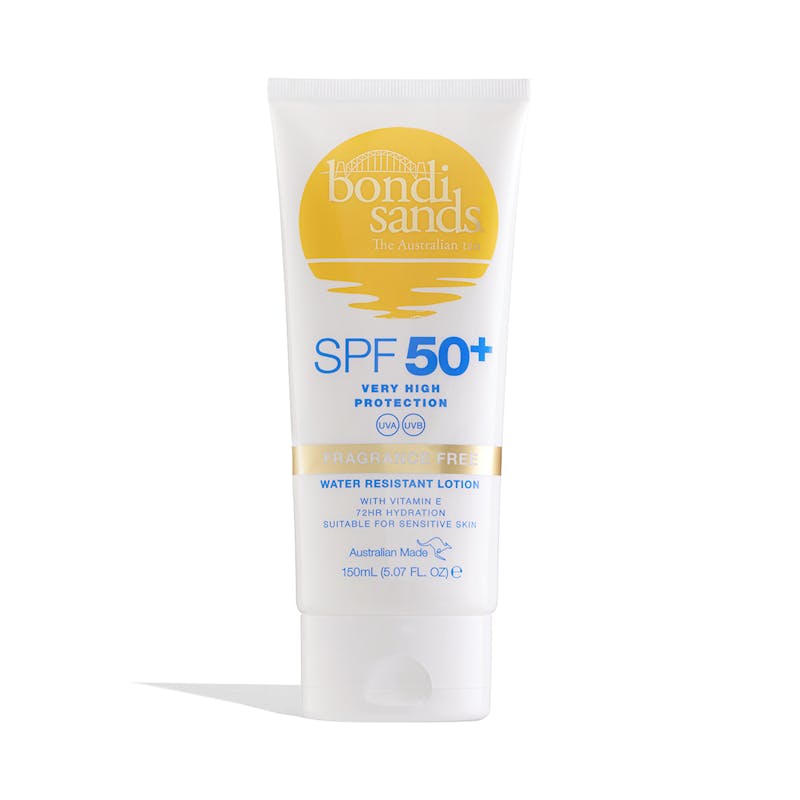 Bondi Sands Sunscreen Lotion Body SPF50+ Fragrance Free 150 ml