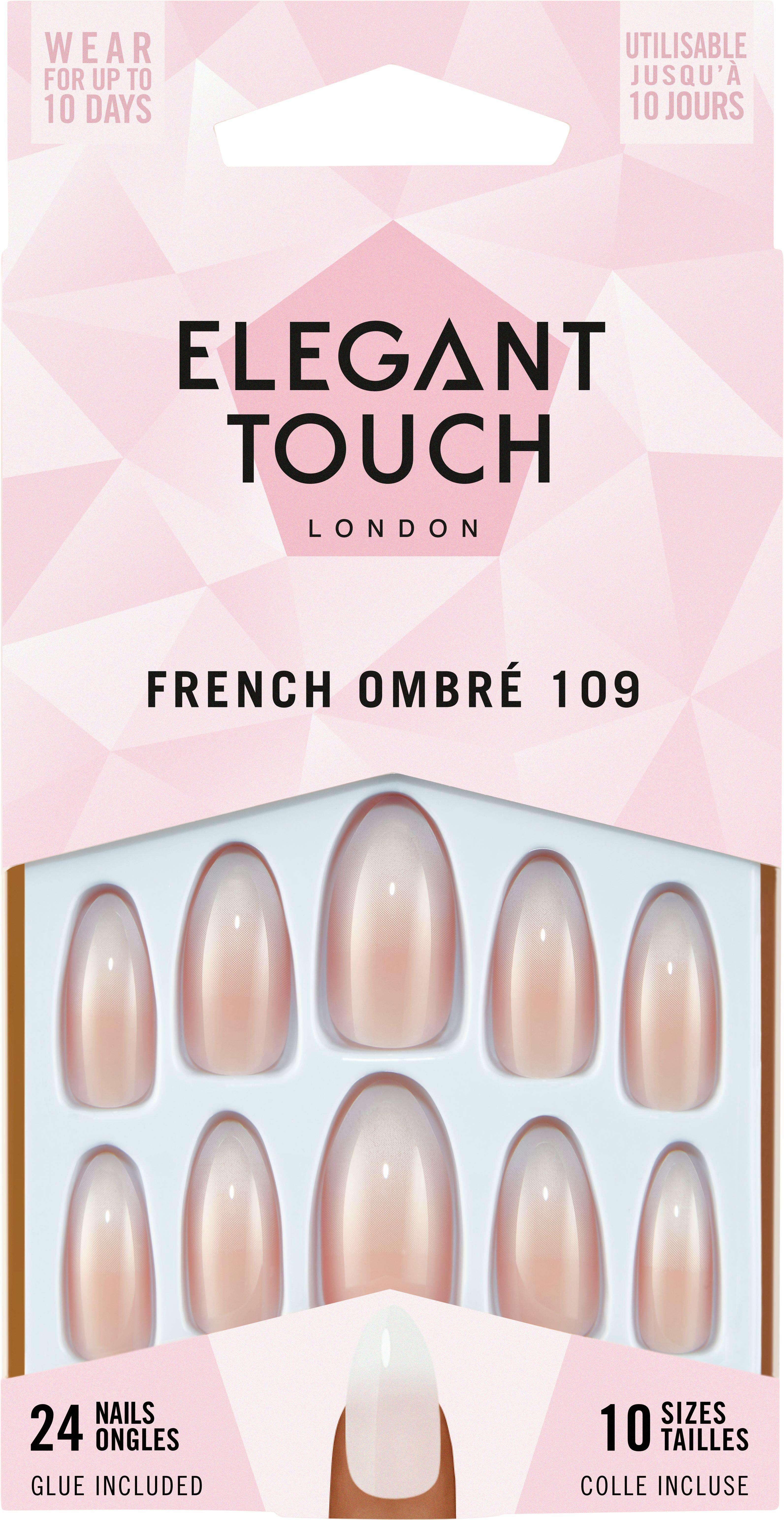 Elegant Touch French Ombre Nails 109