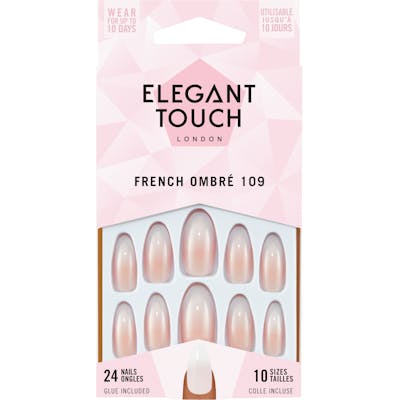 Elegant Touch French Ombre Nails 109 
