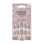 Elegant Touch Colour Blush Suede Nails 