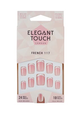 Elegant Touch French 117 Nails 24 stk