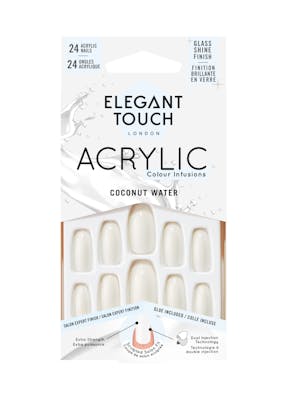 Elegant Touch Colour Acrylic Coconut Water Nails 