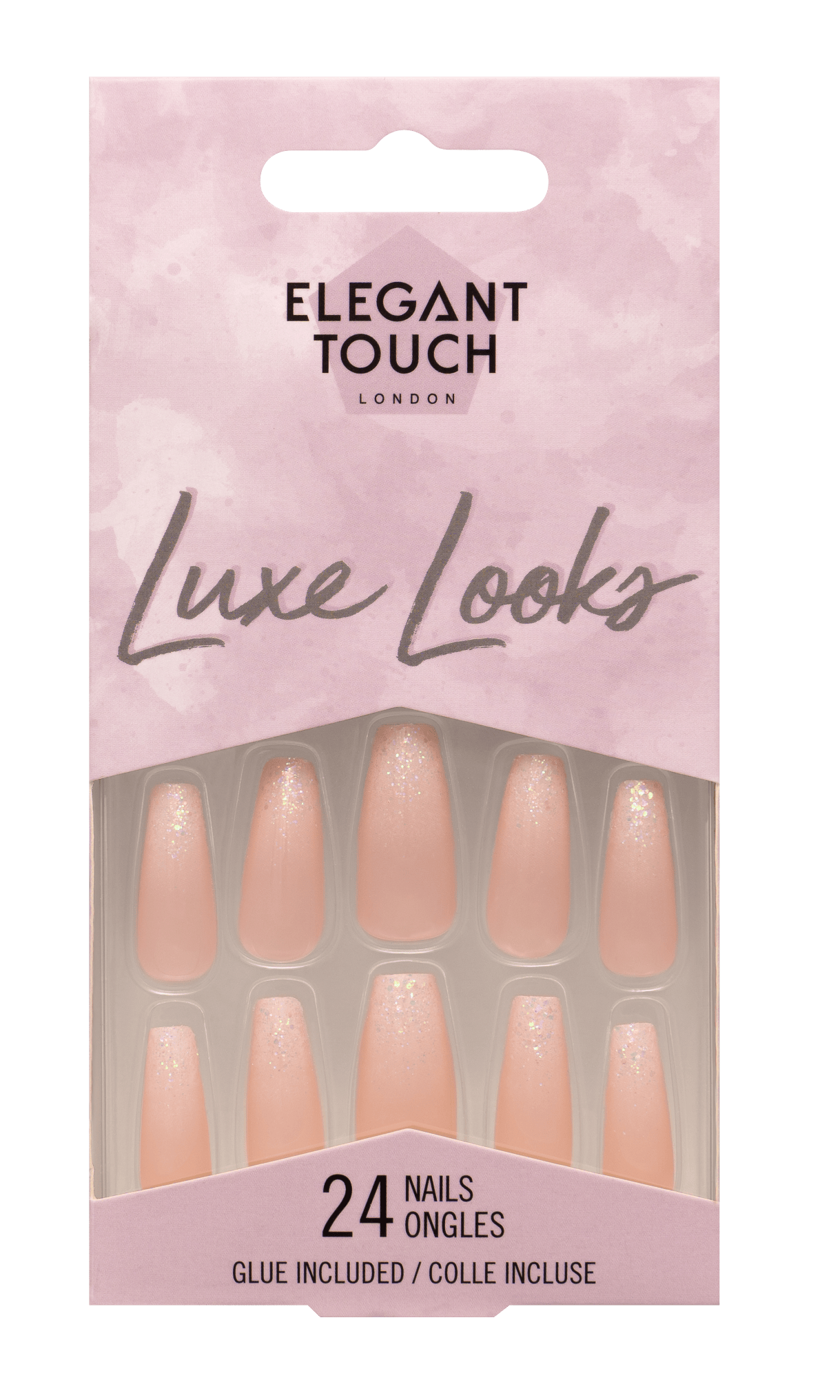 Elegant Touch Luxe Looks Sugar Cookie Nails 24 st