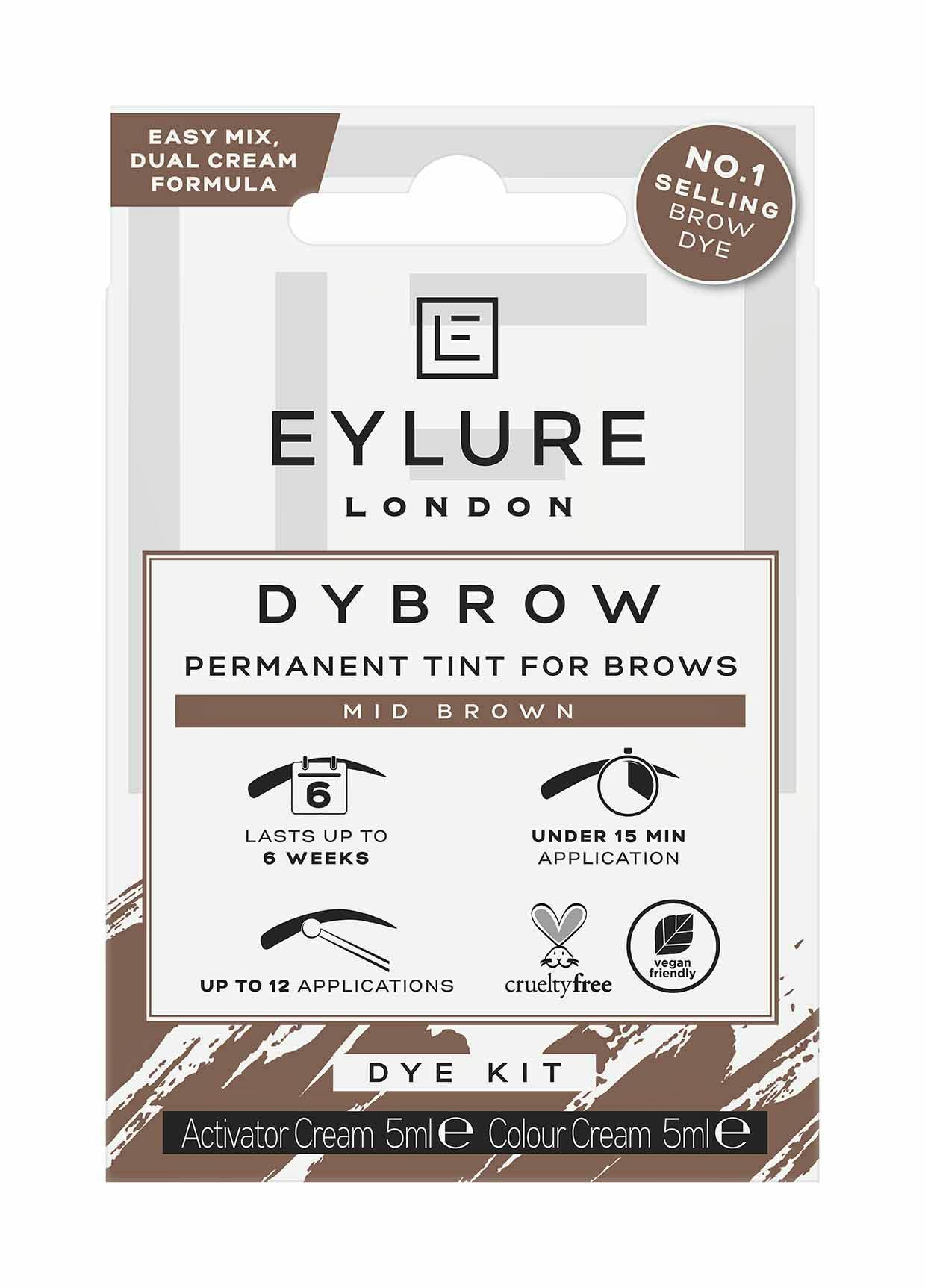 Eylure Dybrow Mid Brown Tint 1 st