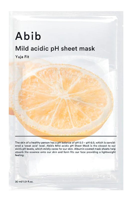 Abib Mild Acidic pH Sheet Mask Yuja Fit 1 pcs