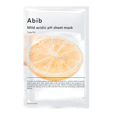 Abib Mild Acidic pH Sheet Mask Yuja Fit 1 stk