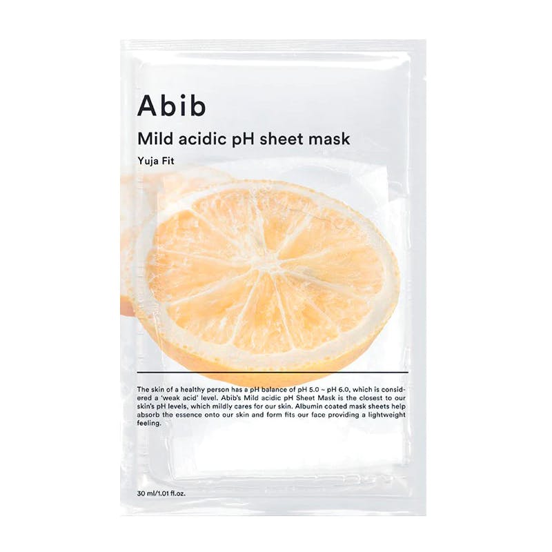 Abib Mild Acidic pH Sheet Mask Yuja Fit 1 st