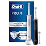 Oral-B Pro 3 3900N White + Black 2 st