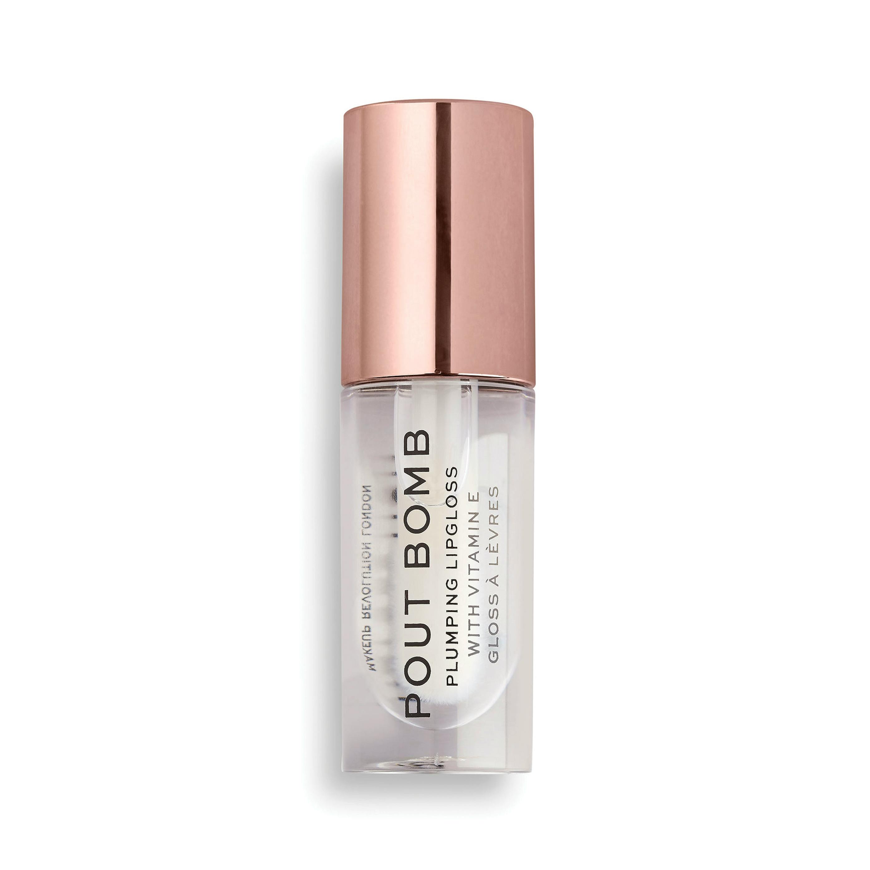 Revolution Pout Bomb Plumping Gloss Glaze Clear 4,6 ml