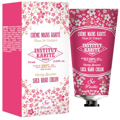 INSTITUT KARITE PARIS Shea Hand Cream Cherry Blossom 75 ml