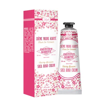 INSTITUT KARITE PARIS Light Shea Hand Cream Cherry Blossom 30 ml