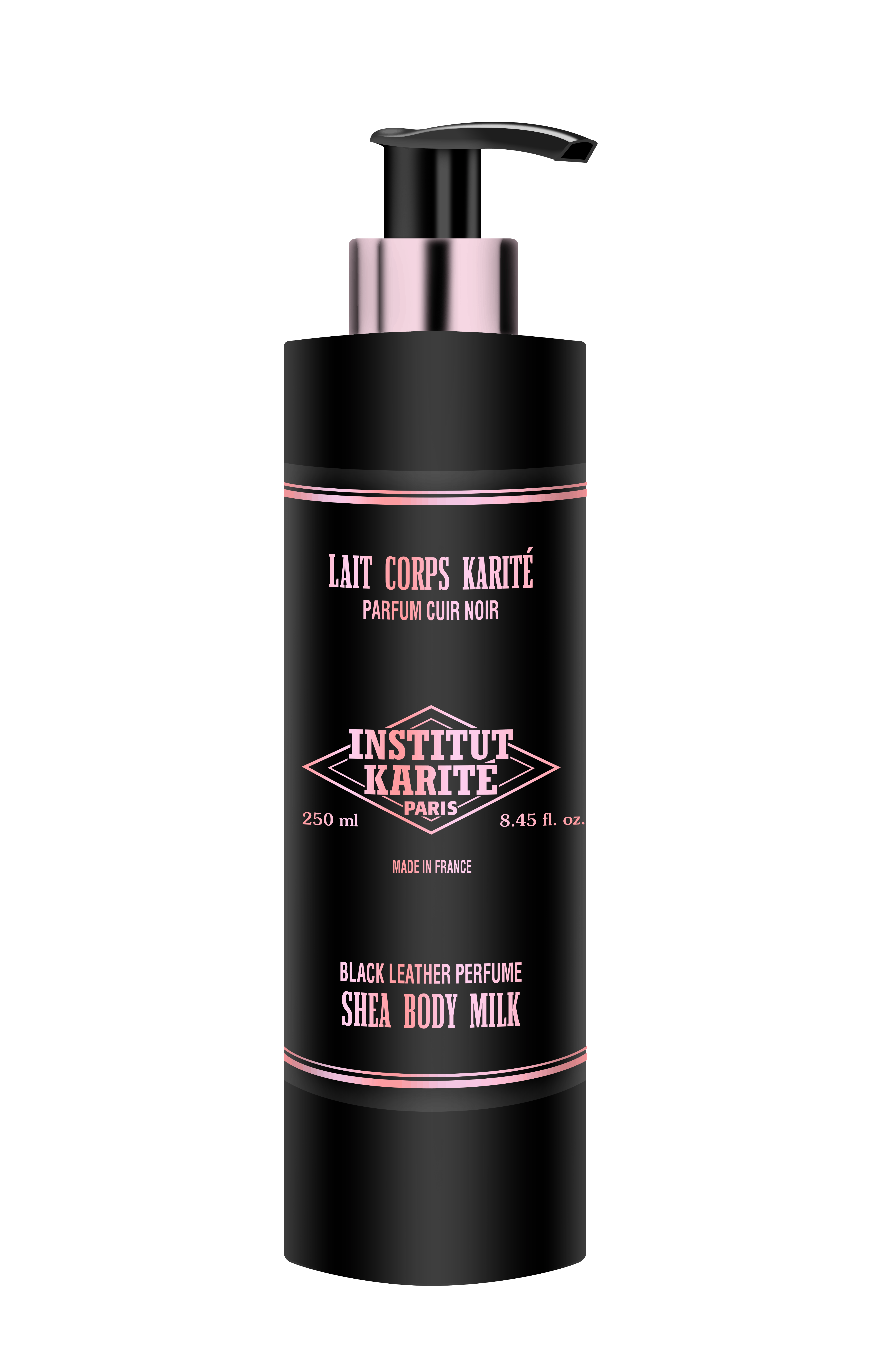 INSTITUT KARITE PARIS Shea Body Milk Black Leather 250 ml