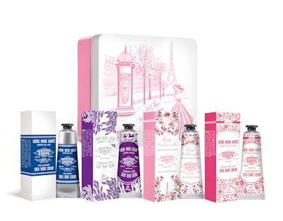 INSTITUT KARITE PARIS Hand Creams Box Milk Cream, Lavender, Cherry Blossom, Rose Mademoiselle 4 x 30 ml