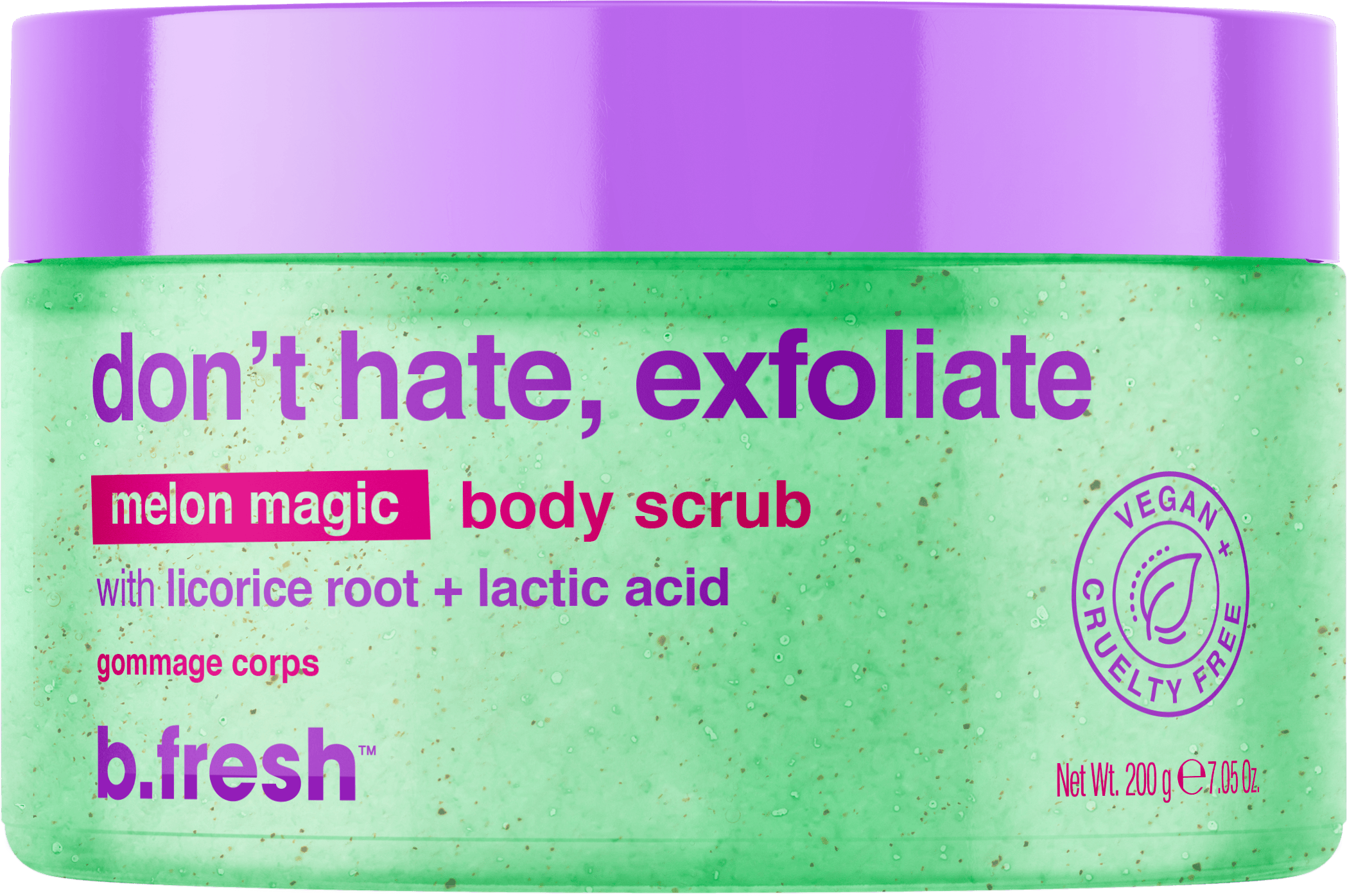 b.fresh Don't Hate Exfoliate Body Scrub 200 g