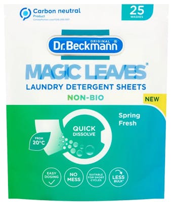 Dr. Beckmann Magic Leaves Non-Bio Laundry Detergent 25 stk