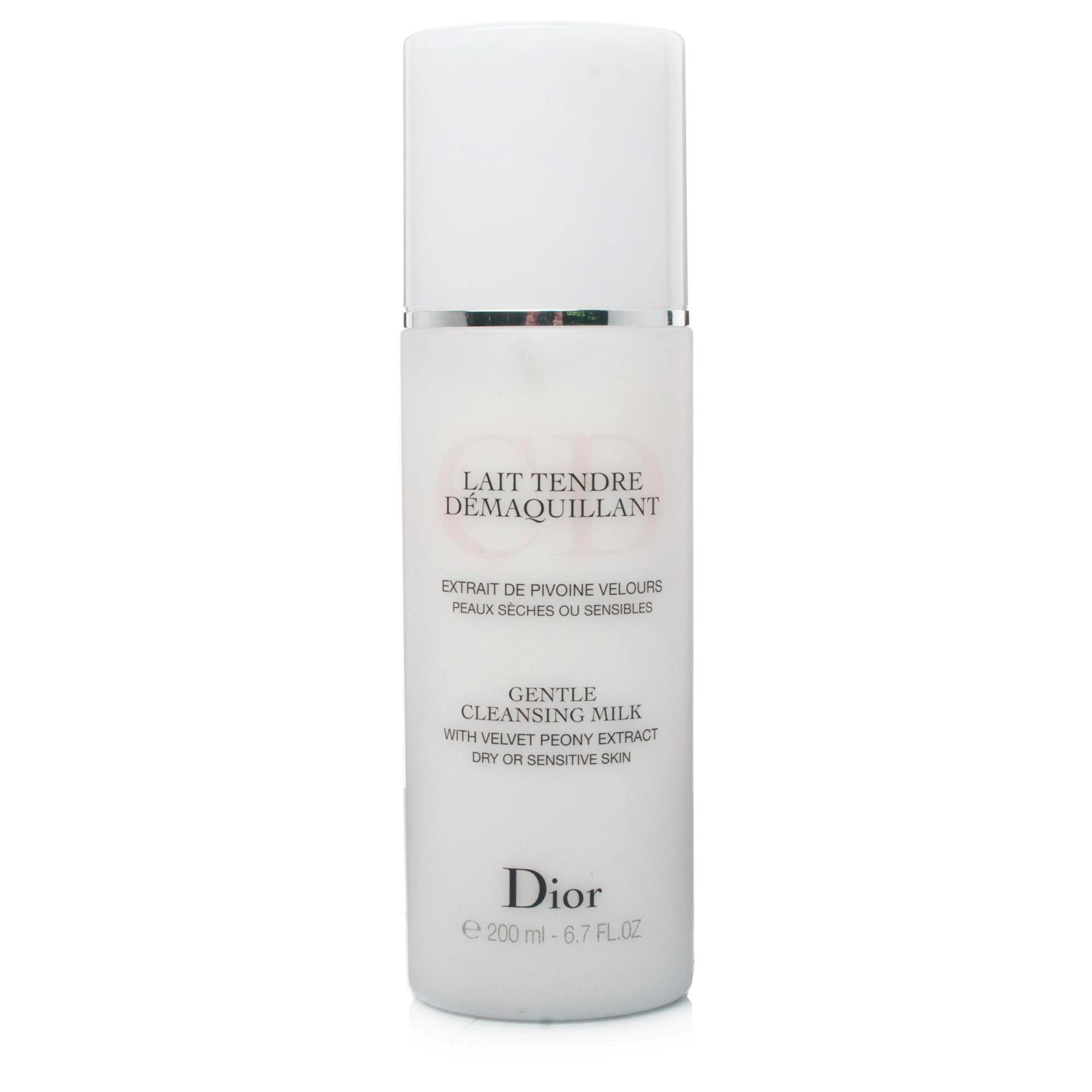 Dior gentle cleansing milk 2024 with velvet peony extract