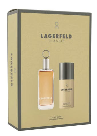 Karl Lagerfeld Classic After Shave Lotion & Deo Gift Set 100 ml + 150 ml