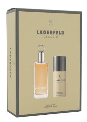 Karl Lagerfeld Classic After Shave Lotion &amp; Deo Gift Set 100 ml + 150 ml