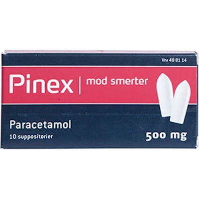 Pinex Supporstorier 500 mg 10 stk