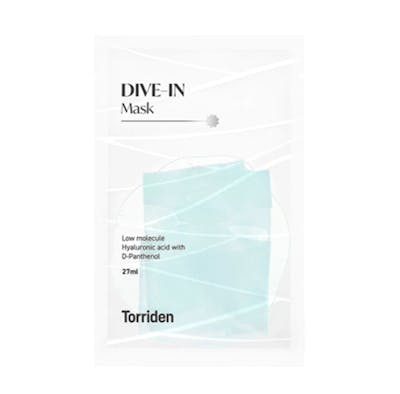 Torriden Dive-in Low Molecule Hyaluronic Acid Mask 27 ml