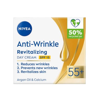 Nivea Anti Wrinkle Revitalizing Day Care 55+ SPF15 50 ml