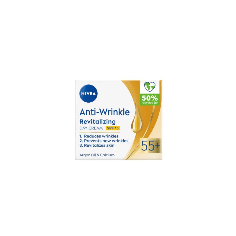 Nivea Anti Wrinkle Revitalizing Day Care 55+ SPF15 50 ml