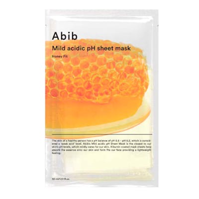 Abib Mild Acidic pH Sheet Mask Honey Fit 1 pcs