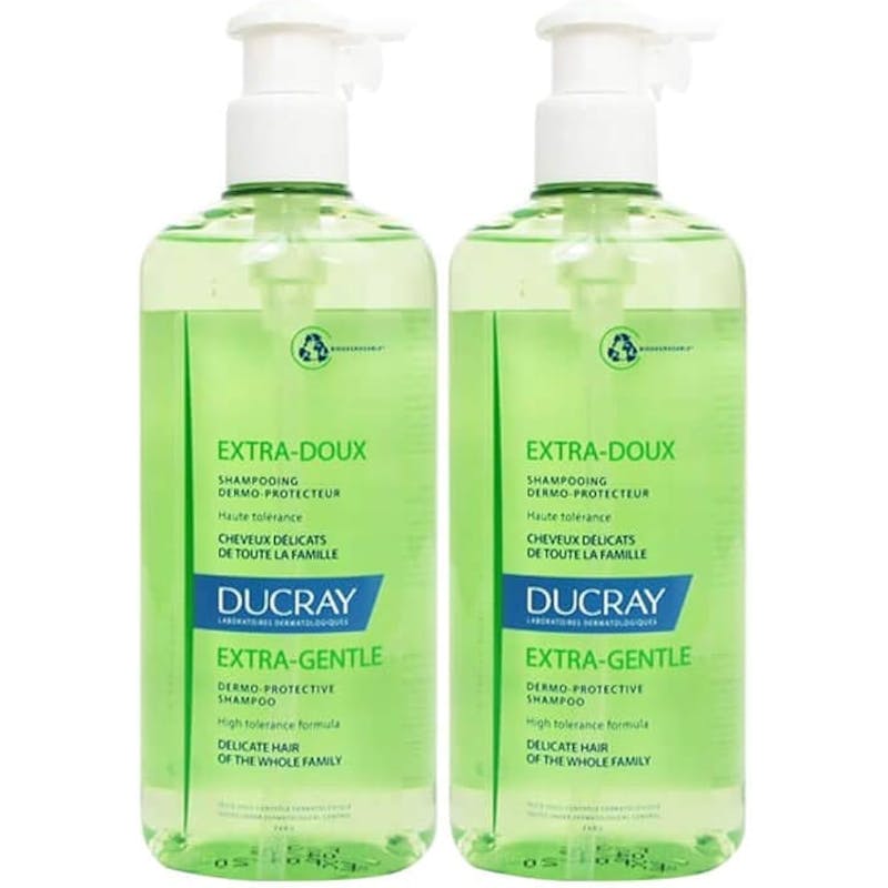 Ducray Extra Gentle Dermo Protective Shampoo 2 x 400 ml