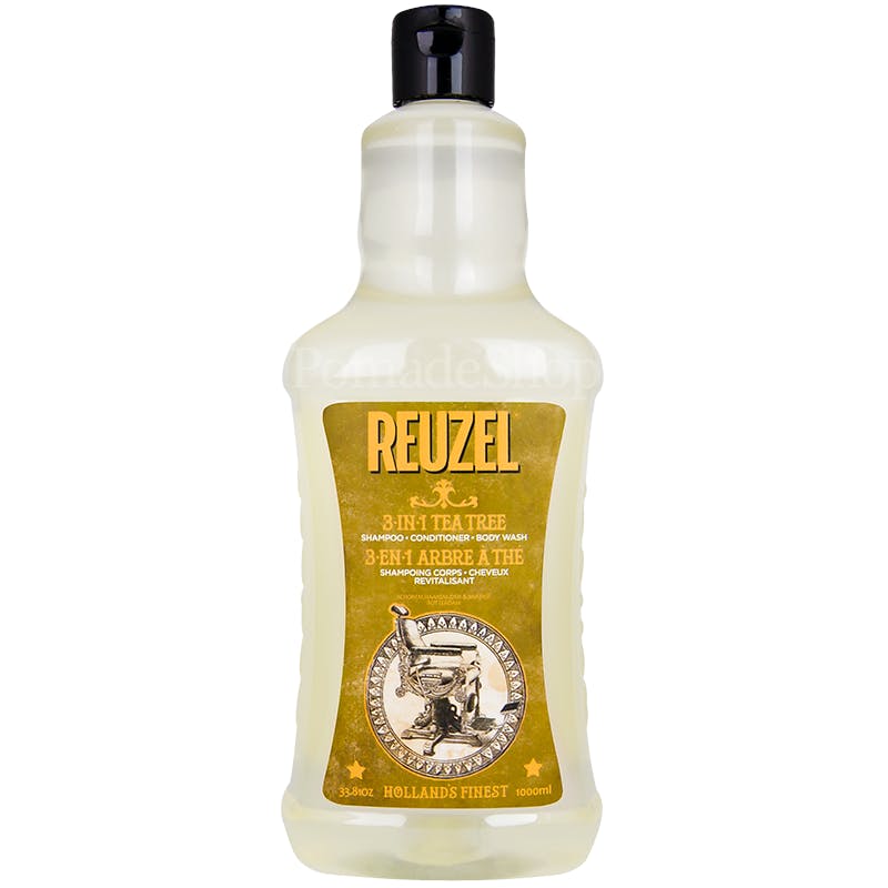 Reuzel 3-In-1 Tea Tree Shampoo, Conditioner &amp; Body Wash 1000 ml