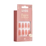 KISS Bare But Better Nails Nude Glow BN03C 28 pcs