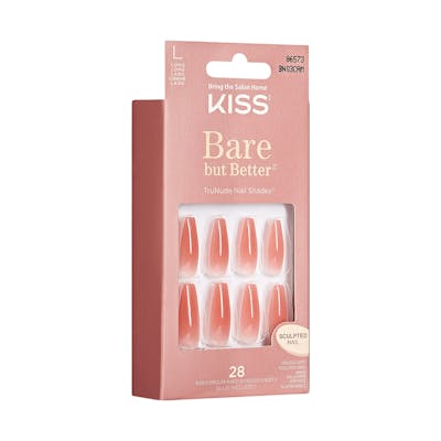 KISS Bare But Better Nails Nude Glow BN03C 28 stk